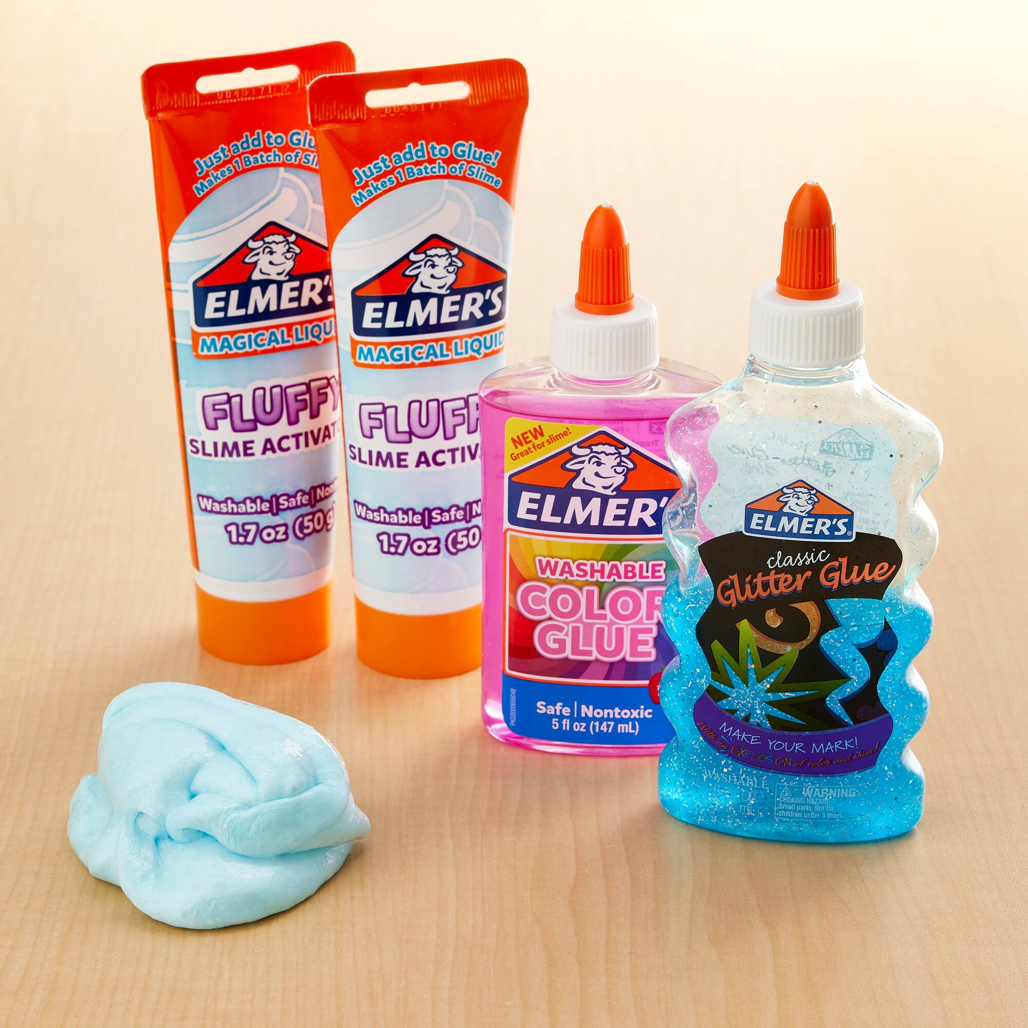 6 Pack: Elmer's® Fluffy Slime Kit